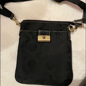 Coach cross body purse